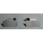 Repro Schienenreinigerblech Set (links und rechts)