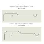 Schleifer für B4Slot Chassis/T-Jet vernickelt niedrige Version
