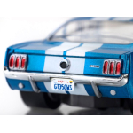 Mega G+ 1966 Shelby Mustang GT350 saphirblau mit weißen Streifen