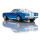 Mega G+ 1966 Shelby Mustang GT350 saphirblau mit weißen Streifen